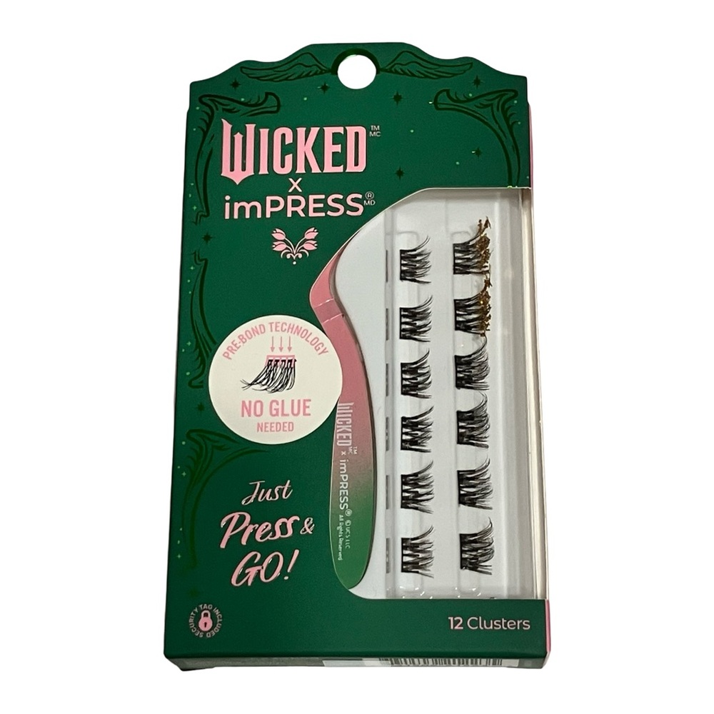 3/$15 Wicked x imPRESS Press-On Lashes | Limited Edition No Glue Falsies